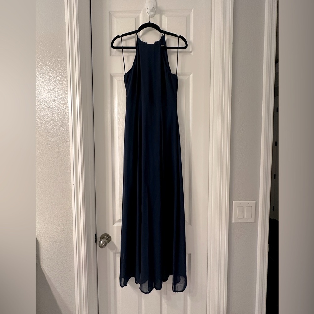 High neck dress